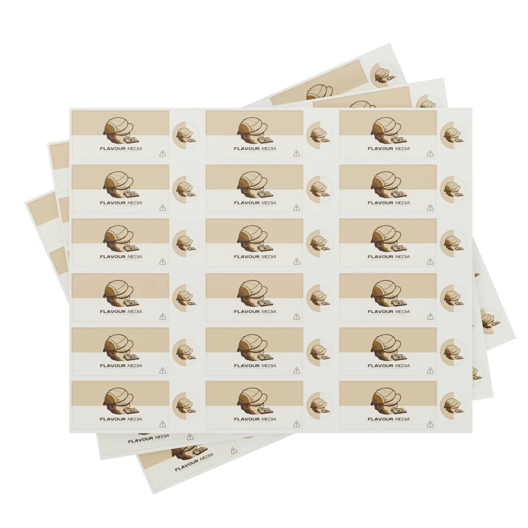 100 ml Jar Labels only